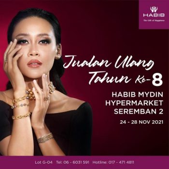 HABIB-8th-Anniversary-Promotion-at-MYDIN-Seremban-2-350x350 - Gifts , Souvenir & Jewellery Jewels Negeri Sembilan Promotions & Freebies 