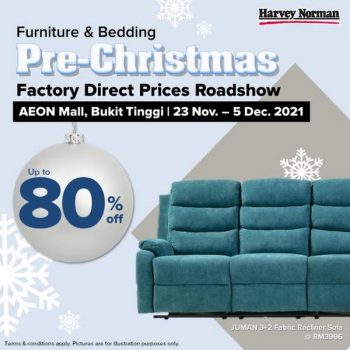 Harvey-Norman-Pre-Christmas-Factory-Direct-Prices-Roadshow-at-AEON-Bukit-Tinggi-350x350 - Beddings Events & Fairs Furniture Home & Garden & Tools Home Decor Selangor 