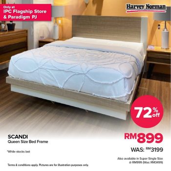 Harvey-Norman-Scandi-Bed-Frame-Deal-350x350 - Beddings Furniture Home & Garden & Tools Home Decor Kuala Lumpur Promotions & Freebies Selangor 