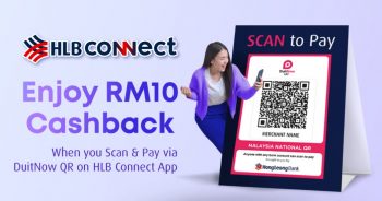 Hong-Leong-Bank-RM10-Cashback-Deal-350x184 - Bank & Finance Hong Leong Bank Johor Kedah Kelantan Kuala Lumpur Melaka Negeri Sembilan Online Store Pahang Penang Perak Perlis Promotions & Freebies Putrajaya Sabah Sarawak Selangor Terengganu 