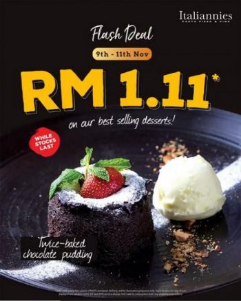 Italiannies-11.11-Sale-Dessert-350x438 - Beverages Food , Restaurant & Pub Kuala Lumpur Malaysia Sales Selangor 