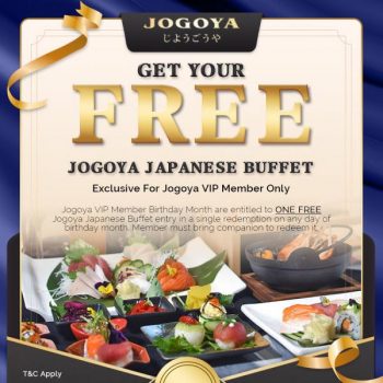 Jogoya-VIP-Member-Birthday-Free-Entry-Promotion-350x350 - Beverages Food , Restaurant & Pub Kuala Lumpur Promotions & Freebies Selangor 