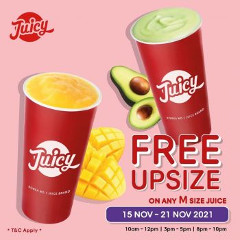 Juicy-Free-Upsize-Deal-350x350 - Beverages Food , Restaurant & Pub Promotions & Freebies Selangor 