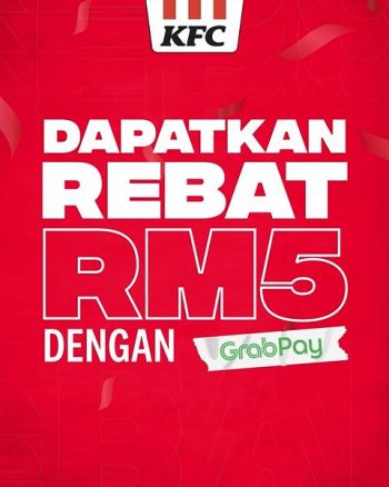 KFC-GrabPay-RM5-Rebate-Promotion-1-350x438 - Beverages Food , Restaurant & Pub Johor Kedah Kelantan Kuala Lumpur Melaka Negeri Sembilan Pahang Penang Perak Perlis Promotions & Freebies Putrajaya Sabah Sarawak Selangor Terengganu 