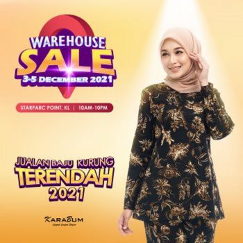 Karabum-Warehouse-Sale-Baju-Kurung-350x350 - Apparels Fashion Accessories Fashion Lifestyle & Department Store Kuala Lumpur Selangor Warehouse Sale & Clearance in Malaysia 