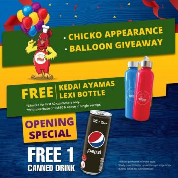 Kedai-Ayamas-Opening-Promotion-at-Taipan-USJ-1-350x350 - Beverages Food , Restaurant & Pub Promotions & Freebies Selangor 