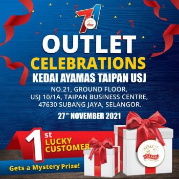 Kedai-Ayamas-Opening-Promotion-at-Taipan-USJ-350x350 - Beverages Food , Restaurant & Pub Promotions & Freebies Selangor 