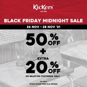Kickers-Black-Friday-Midnight-Sale-at-Mitsui-Outlet-Park-350x349 - Fashion Accessories Fashion Lifestyle & Department Store Footwear Malaysia Sales Selangor 
