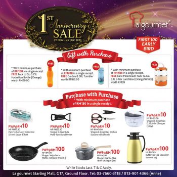 La-Gourmet-1st-Anniversary-Sale-at-The-Starling-1-350x350 - Home & Garden & Tools Kitchenware Malaysia Sales Selangor 
