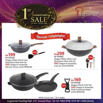 La-Gourmet-1st-Anniversary-Sale-at-The-Starling-3-350x350 - Home & Garden & Tools Kitchenware Malaysia Sales Selangor 