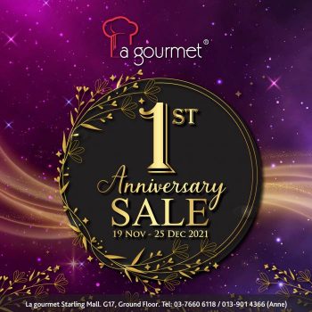 La-Gourmet-1st-Anniversary-Sale-at-The-Starling-350x350 - Home & Garden & Tools Kitchenware Malaysia Sales Selangor 