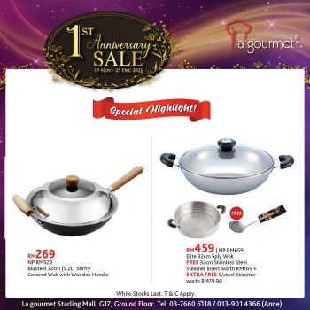 La-Gourmet-1st-Anniversary-Sale-at-The-Starling-4-350x350 - Home & Garden & Tools Kitchenware Malaysia Sales Selangor 