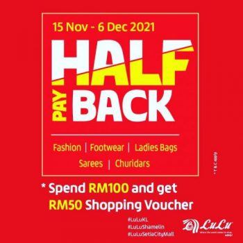 LuLu-Half-Pay-Back-Sale-350x350 - Kuala Lumpur Malaysia Sales Selangor Supermarket & Hypermarket 