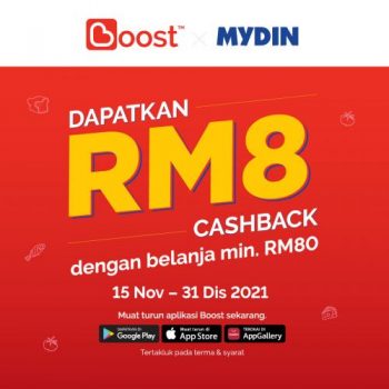 MYDIN-Boost-RM8-Cashback-Promotion-350x350 - Johor Kedah Kelantan Kuala Lumpur Melaka Negeri Sembilan Pahang Penang Perak Perlis Promotions & Freebies Putrajaya Sabah Sarawak Selangor Supermarket & Hypermarket Terengganu 