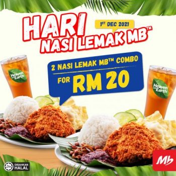 Marrybrown-Nasi-Lemak-MB-Combo-Promo-350x350 - Beverages Food , Restaurant & Pub Johor Kedah Kelantan Kuala Lumpur Melaka Negeri Sembilan Pahang Penang Perak Perlis Promotions & Freebies Putrajaya Sabah Sarawak Selangor Terengganu 