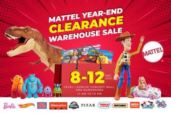 Mattel-Year-End-Warehouse-Sale-2021-350x231 - Baby & Kids & Parenting Selangor Toys Warehouse Sale & Clearance in Malaysia 