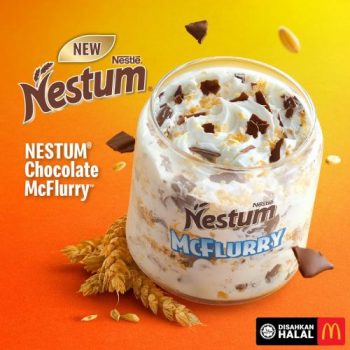 McDonalds-NESTUM-Chocolate-McFlurry-Promo-350x350 - Beverages Fast Food Food , Restaurant & Pub Johor Kedah Kelantan Kuala Lumpur Melaka Negeri Sembilan Pahang Penang Perak Perlis Promotions & Freebies Putrajaya Sabah Sarawak Selangor Terengganu 