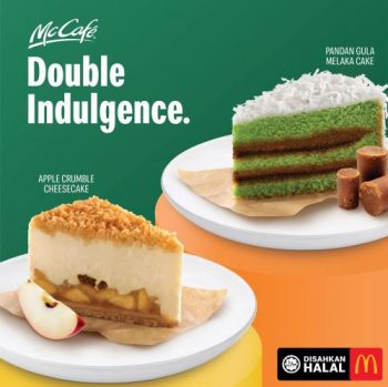 McDonalds-Pandan-Gula-Melaka-Cake-and-Apple-Crumble-Cheesecake-Deal-350x349 - Beverages Fast Food Food , Restaurant & Pub Johor Kedah Kelantan Kuala Lumpur Melaka Negeri Sembilan Online Store Pahang Penang Perak Perlis Promotions & Freebies Putrajaya Sabah Sarawak Selangor Terengganu 