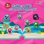 20 Nov 2021 Onward: Meiji Panda Collectible Bookmark Promo
