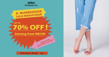 Melissa-E-Warehouse-Sale-Live-350x183 22 Nov 2021: Melissa E-Warehouse Sale Live