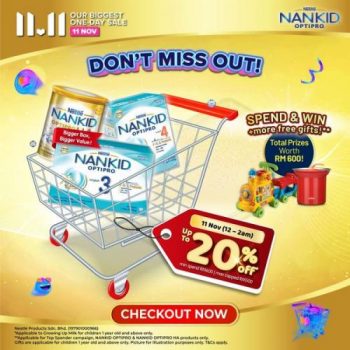 Nestle-Nankid-Optipro-Lazada-11.11-Sale-350x350 - Johor Kedah Kelantan Kuala Lumpur Malaysia Sales Melaka Negeri Sembilan Online Store Others Pahang Penang Perak Perlis Putrajaya Sabah Sarawak Selangor Terengganu 