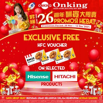 Onking-26th-Anniversary-Promo-8-350x350 - Electronics & Computers Home Appliances Johor Kedah Kelantan Kitchen Appliances Kuala Lumpur Melaka Negeri Sembilan Pahang Penang Perak Perlis Promotions & Freebies Putrajaya Sabah Sarawak Selangor Terengganu 