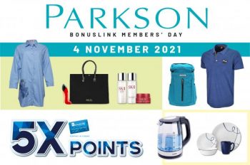 Parkson-Bonuslink-Members-Day-5X-Points-Promotion-350x232 - Johor Kedah Kelantan Kuala Lumpur Melaka Negeri Sembilan Pahang Penang Perak Perlis Promotions & Freebies Putrajaya Sabah Sarawak Selangor Supermarket & Hypermarket Terengganu 