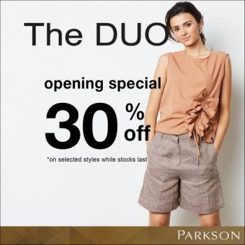 Parkson-The-DUO-Opening-Sale-at-Elite-Pavilion-350x350 - Apparels Fashion Lifestyle & Department Store Kuala Lumpur Malaysia Sales Selangor 