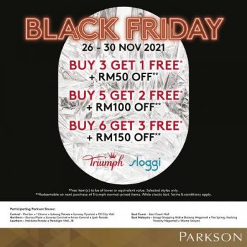 Parkson-Triumph-Sloggi-Black-Friday-Sale-1-350x350 - Fashion Accessories Fashion Lifestyle & Department Store Johor Kedah Kelantan Kuala Lumpur Lingerie Malaysia Sales Melaka Negeri Sembilan Pahang Penang Perak Perlis Putrajaya Sabah Sarawak Selangor Terengganu Underwear 