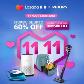 Philips-Lazada-11.11-Sale-350x350 - Electronics & Computers Home Appliances Johor Kedah Kelantan Kitchen Appliances Kuala Lumpur Malaysia Sales Melaka Negeri Sembilan Online Store Pahang Penang Perak Perlis Putrajaya Sabah Sarawak Selangor Terengganu 