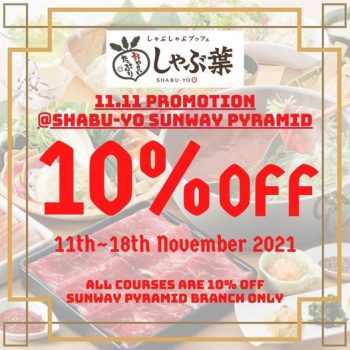 SHABU-YO-10-discount-Promo-at-Sunway-Pyramid-350x350 - Beverages Food , Restaurant & Pub Promotions & Freebies Selangor 