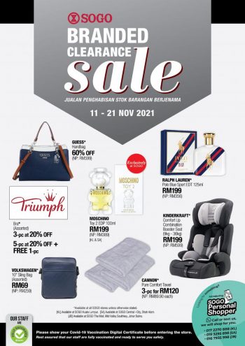 SOGO-Branded-Clearance-Sale-350x495 - Johor Kuala Lumpur Selangor Supermarket & Hypermarket Warehouse Sale & Clearance in Malaysia 