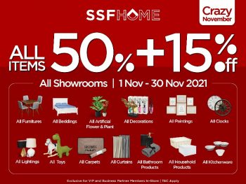 SSF-Home-Crazy-November-Deal-350x263 - Furniture Home & Garden & Tools Home Decor Johor Kedah Kelantan Kuala Lumpur Melaka Negeri Sembilan Pahang Penang Perak Perlis Promotions & Freebies Putrajaya Sabah Sarawak Selangor Terengganu 