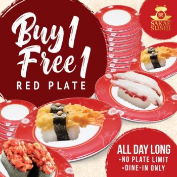 Sakae-Sushi-Buy-1-Free-1-Red-Plate-Promotion-350x350 - Beverages Food , Restaurant & Pub Kuala Lumpur Penang Promotions & Freebies Sarawak Selangor 