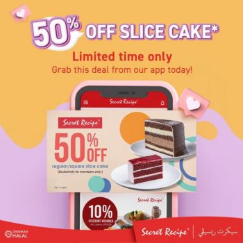 Secret-Recipe-App-50-OFF-Slice-Cake-Promotion-350x350 - Beverages Food , Restaurant & Pub Johor Kedah Kelantan Kuala Lumpur Melaka Negeri Sembilan Online Store Pahang Penang Perak Perlis Promotions & Freebies Putrajaya Sabah Sarawak Selangor Terengganu 