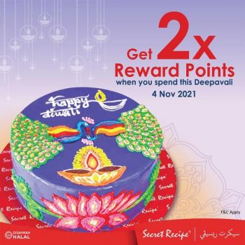 Secret-Recipe-Deepavali-Promotion-350x350 - Beverages Cake Food , Restaurant & Pub Johor Kedah Kelantan Kuala Lumpur Melaka Negeri Sembilan Pahang Penang Perak Perlis Promotions & Freebies Putrajaya Sabah Sarawak Selangor Terengganu 