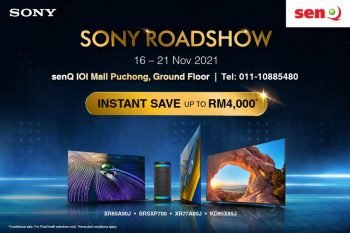 Sony-Roadshow-at-IOI-Mall-Puchong-350x233 - Electronics & Computers Events & Fairs Home Appliances IT Gadgets Accessories Selangor 