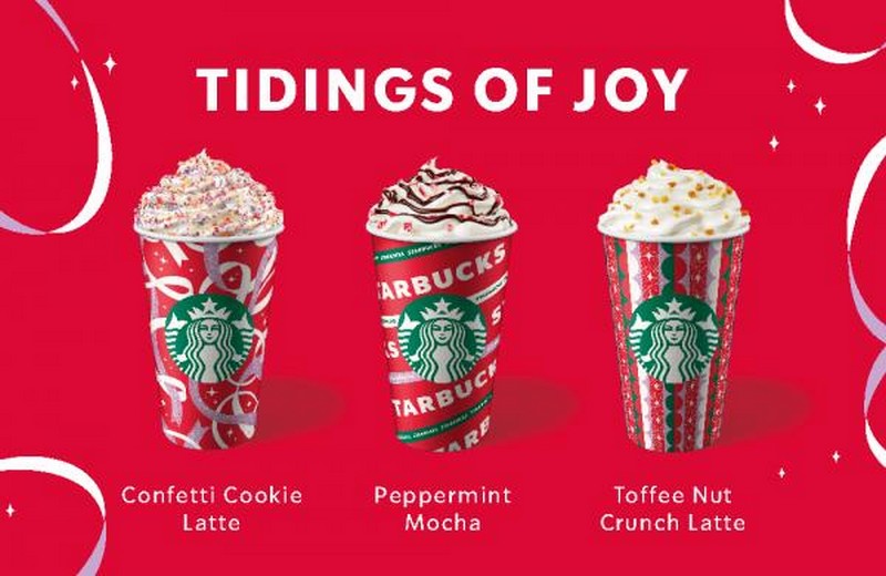 10 Nov 2021 Onward Starbucks Christmas Specials