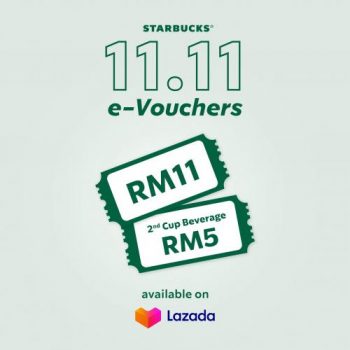 Starbucks-Lazada-11.11-Promotion-350x350 - Beverages Food , Restaurant & Pub Johor Kedah Kelantan Kuala Lumpur Melaka Negeri Sembilan Online Store Pahang Penang Perak Perlis Promotions & Freebies Putrajaya Sabah Sarawak Selangor Terengganu 