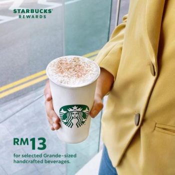 Starbucks-Rewards-Beverage-at-RM13-Promotion-350x350 - Beverages Food , Restaurant & Pub Johor Kedah Kelantan Kuala Lumpur Melaka Negeri Sembilan Pahang Penang Perak Perlis Promotions & Freebies Putrajaya Sabah Sarawak Selangor Terengganu 