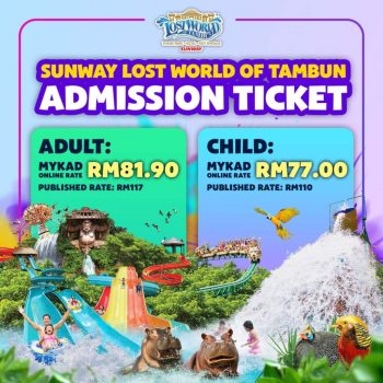 Sunway-Lost-World-Of-Tambun-Ticket-Price-Promotion-350x350 - Perak Promotions & Freebies Sports,Leisure & Travel Theme Parks 