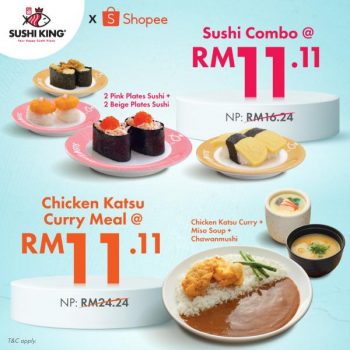 Sushi-King-Shopee-11.11-Promotion-350x350 - Beverages Food , Restaurant & Pub Johor Kedah Kelantan Kuala Lumpur Melaka Negeri Sembilan Online Store Pahang Penang Perak Perlis Promotions & Freebies Putrajaya Sabah Sarawak Selangor Terengganu 