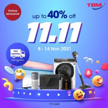 TBM-11.11-Online-Sale-350x350 - Electronics & Computers Home Appliances Johor Kedah Kelantan Kitchen Appliances Kuala Lumpur Malaysia Sales Melaka Negeri Sembilan Pahang Penang Perak Perlis Putrajaya Sabah Sarawak Selangor Terengganu 