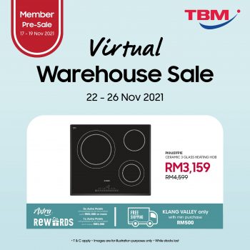 TBM-Virtual-Warehouse-Sale-25-350x350 - Electronics & Computers Home Appliances Johor Kedah Kelantan Kitchen Appliances Kuala Lumpur Melaka Negeri Sembilan Online Store Pahang Penang Perak Perlis Putrajaya Sabah Sarawak Selangor Terengganu Warehouse Sale & Clearance in Malaysia 