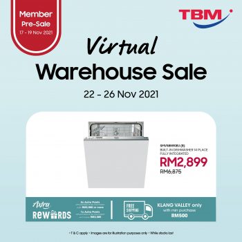 TBM-Virtual-Warehouse-Sale-27-350x350 - Electronics & Computers Home Appliances Johor Kedah Kelantan Kitchen Appliances Kuala Lumpur Melaka Negeri Sembilan Online Store Pahang Penang Perak Perlis Putrajaya Sabah Sarawak Selangor Terengganu Warehouse Sale & Clearance in Malaysia 