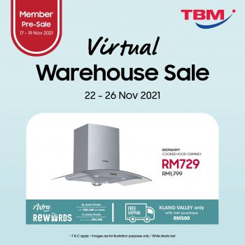 TBM-Virtual-Warehouse-Sale-6-350x350 - Electronics & Computers Home Appliances Johor Kedah Kelantan Kitchen Appliances Kuala Lumpur Melaka Negeri Sembilan Online Store Pahang Penang Perak Perlis Putrajaya Sabah Sarawak Selangor Terengganu Warehouse Sale & Clearance in Malaysia 