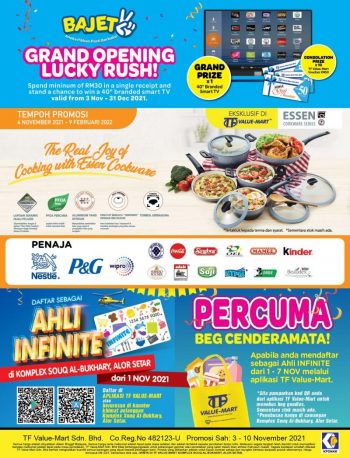 TF-Value-Mart-Opening-Promotion-at-Alor-Setar-13-350x458 - Kedah Promotions & Freebies Supermarket & Hypermarket 