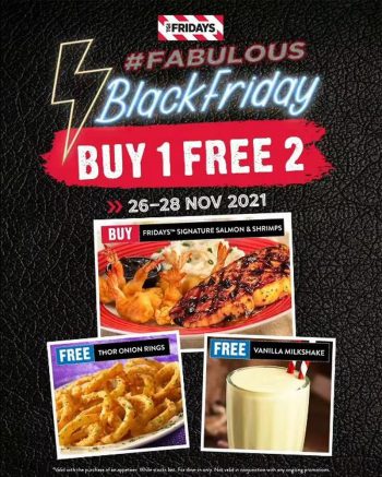 TGI-Fridays-Black-Friday-Buy-1-Free-2-Promotion-350x437 - Beverages Food , Restaurant & Pub Johor Kedah Kelantan Kuala Lumpur Melaka Negeri Sembilan Online Store Pahang Penang Perak Perlis Promotions & Freebies Putrajaya Sabah Sarawak Selangor Terengganu 