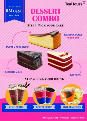 TeaHours-Dessert-Combo-Promotion-350x488 - Beverages Food , Restaurant & Pub Promotions & Freebies Selangor 