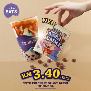 Tealive-Eats-Boba-Gummy-350x350 - Beverages Food , Restaurant & Pub Johor Kedah Kelantan Kuala Lumpur Melaka Negeri Sembilan Pahang Penang Perak Perlis Promotions & Freebies Putrajaya Sabah Sarawak Selangor Terengganu 